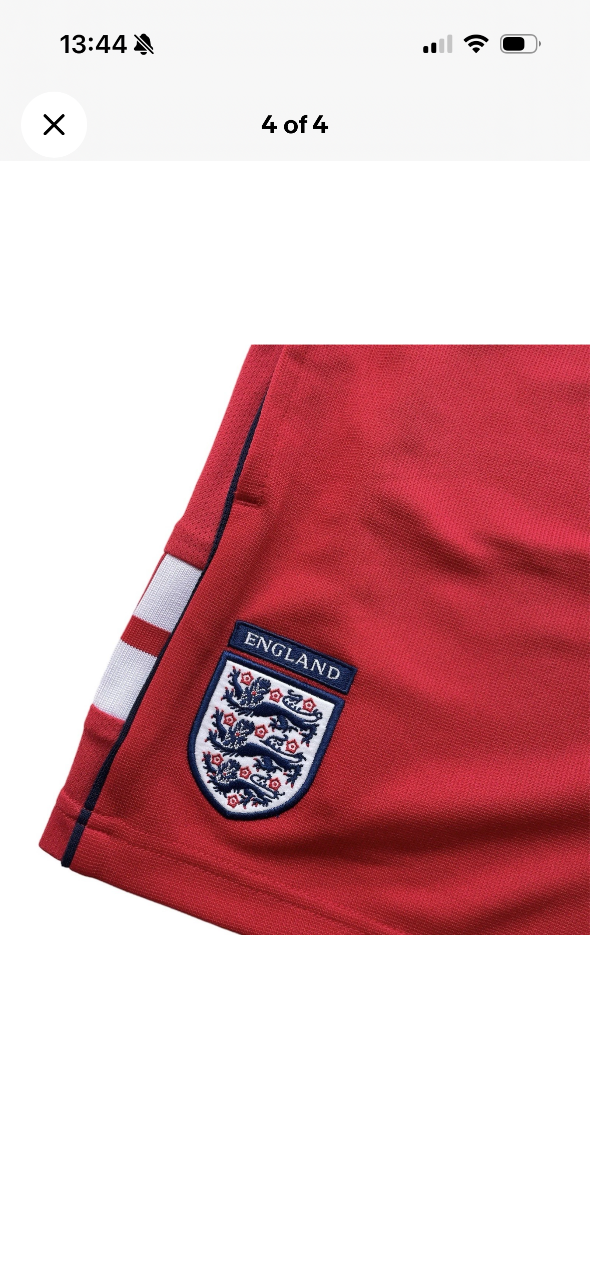 2002/04 England Training Shorts - (S/M)