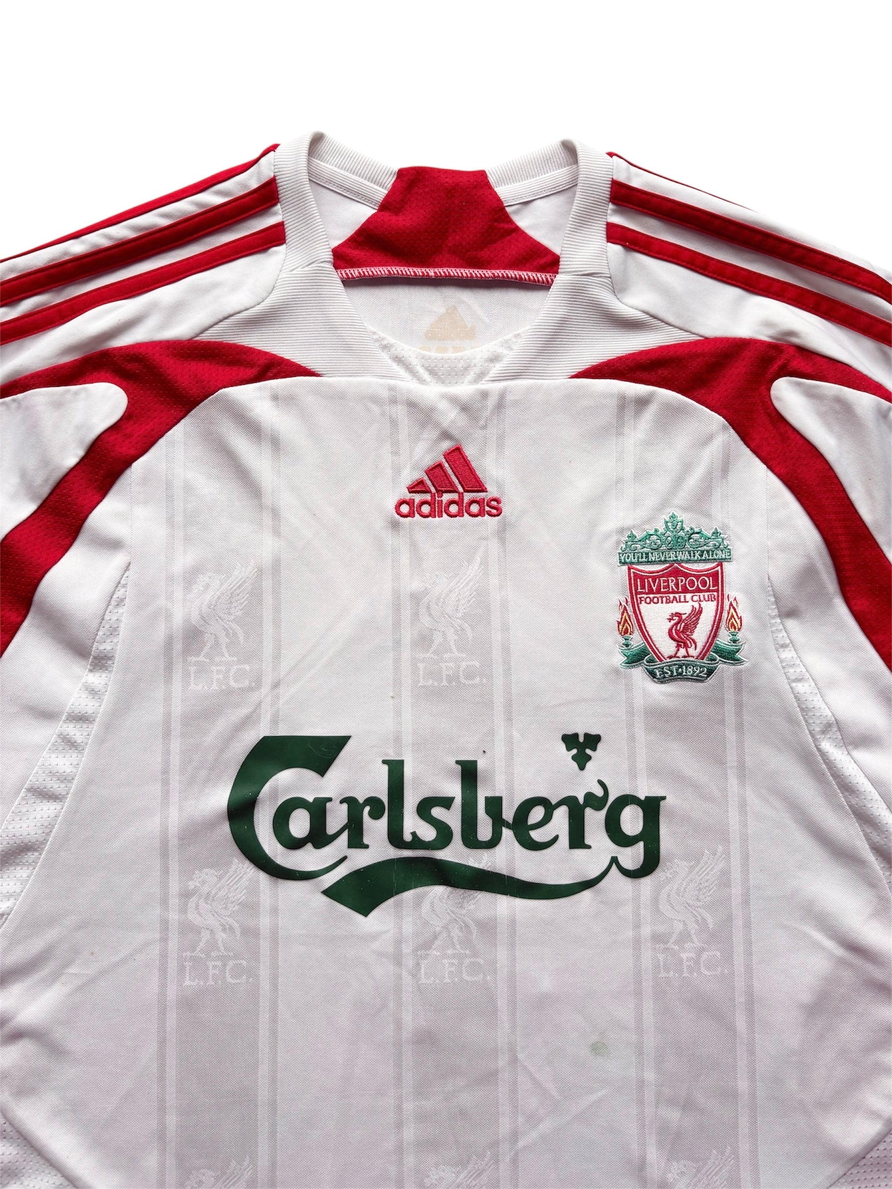 2007/08 Liverpool Away Shirt Gerrard 8 - (M)