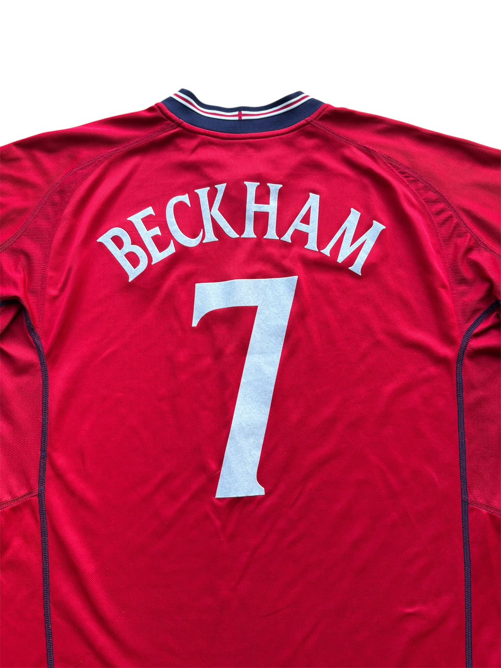 2002/04 England Away Shirt Beckham 7 - (XL)