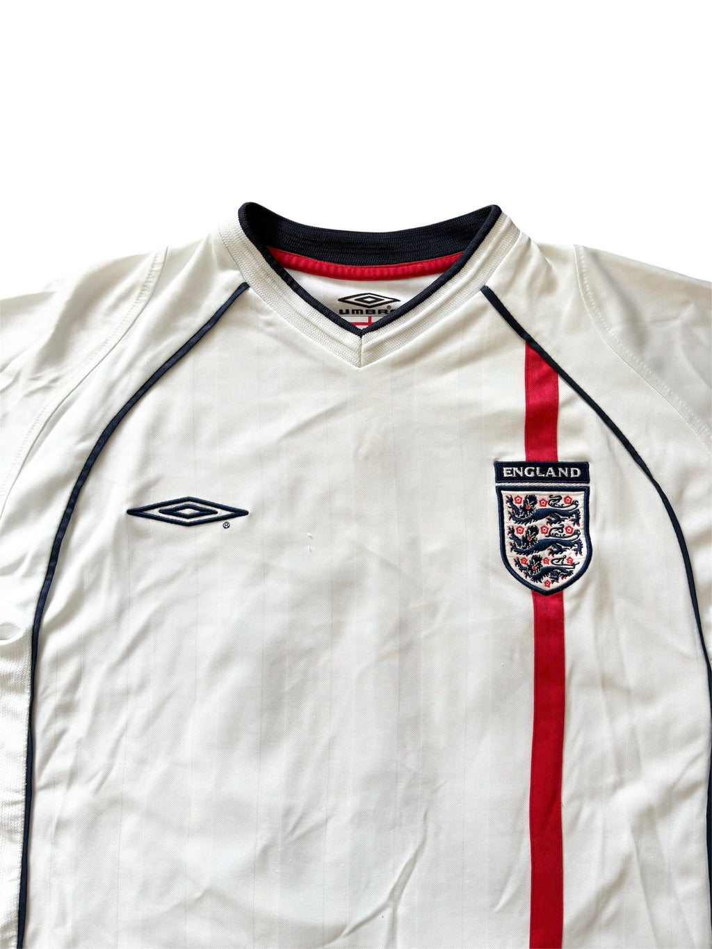 2001/03 England L/S Home Shirt Owen 10 - (M)