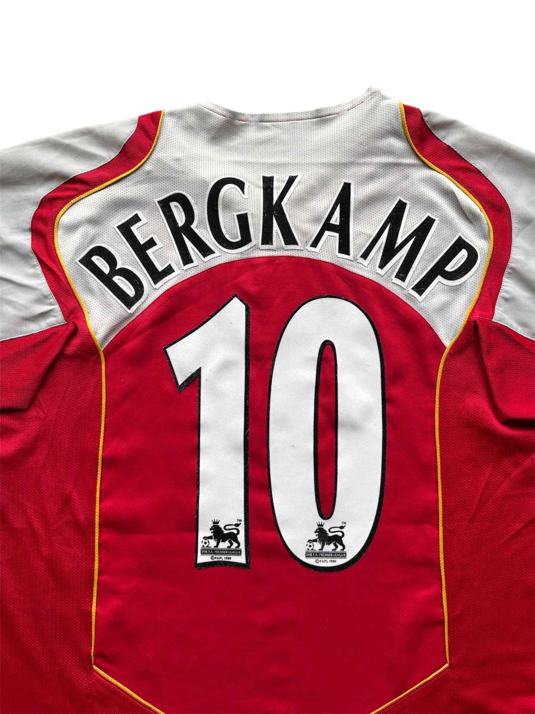 2004/05 Arsenal Home Shirt Bergkamp 10 - (M)