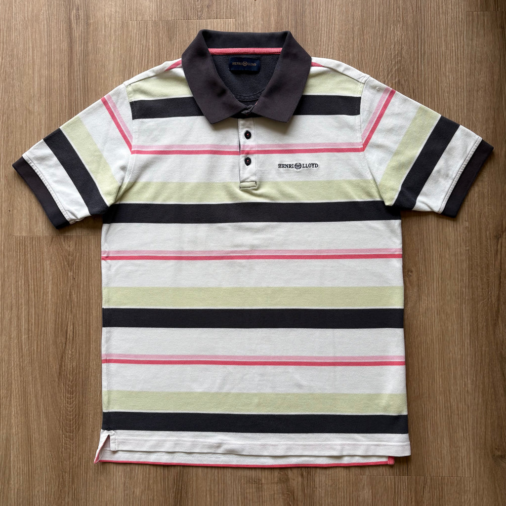 Vintage Henri Lloyd Multicoloured Polo Shirt (M)