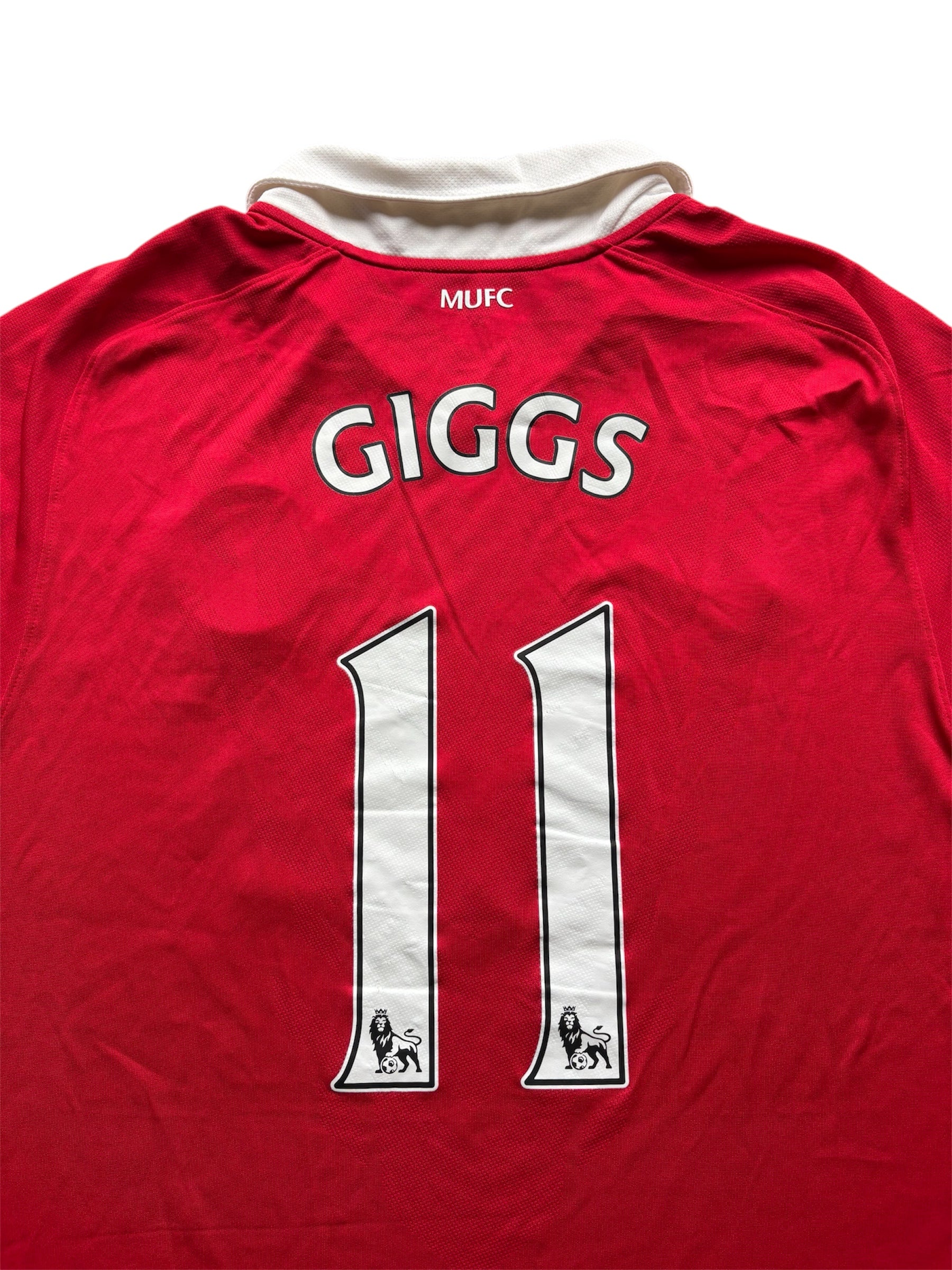 2010/11 Manchester United Home Shirt Giggs 11 - (XL)