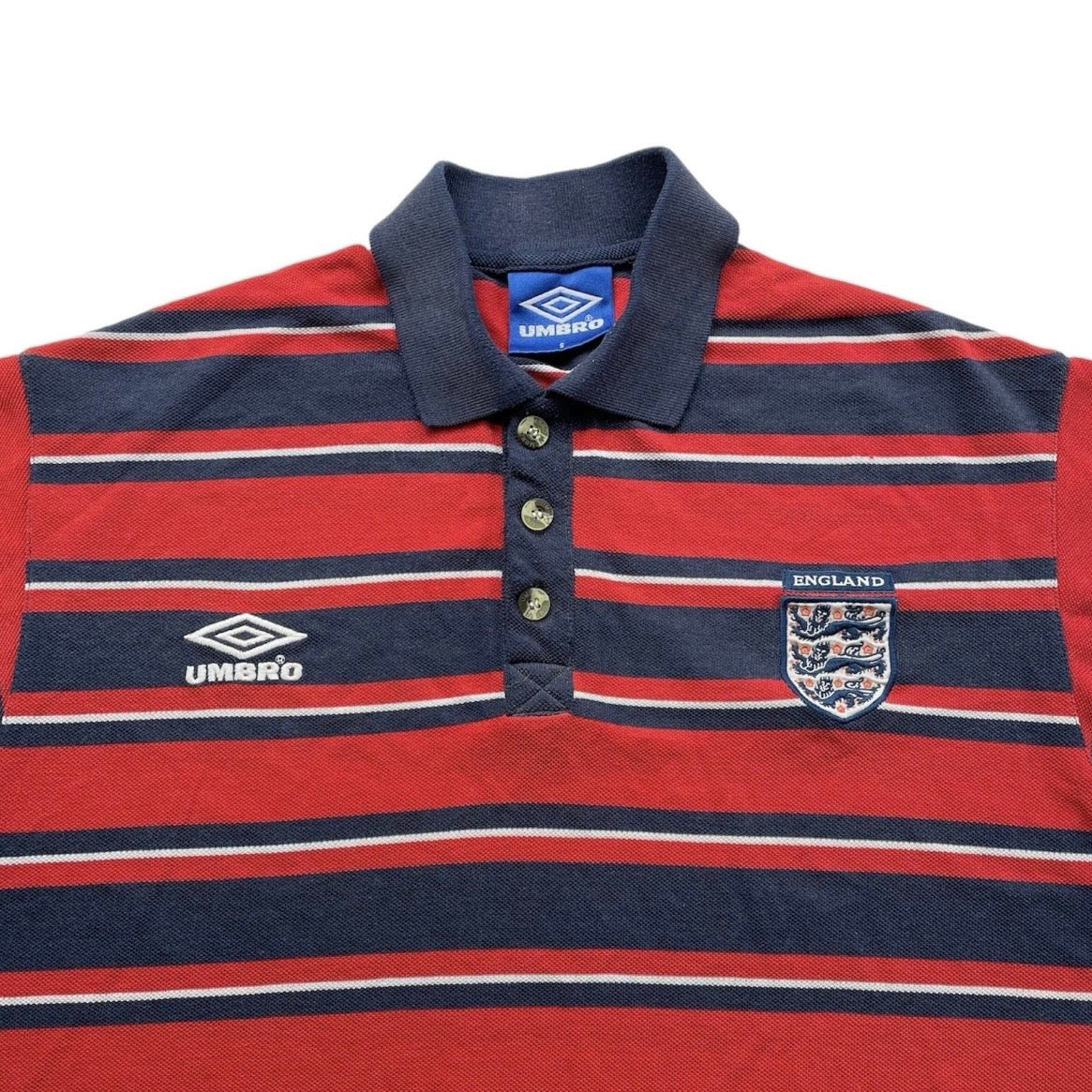 1999/01 England Training Polo Shirt - (M)