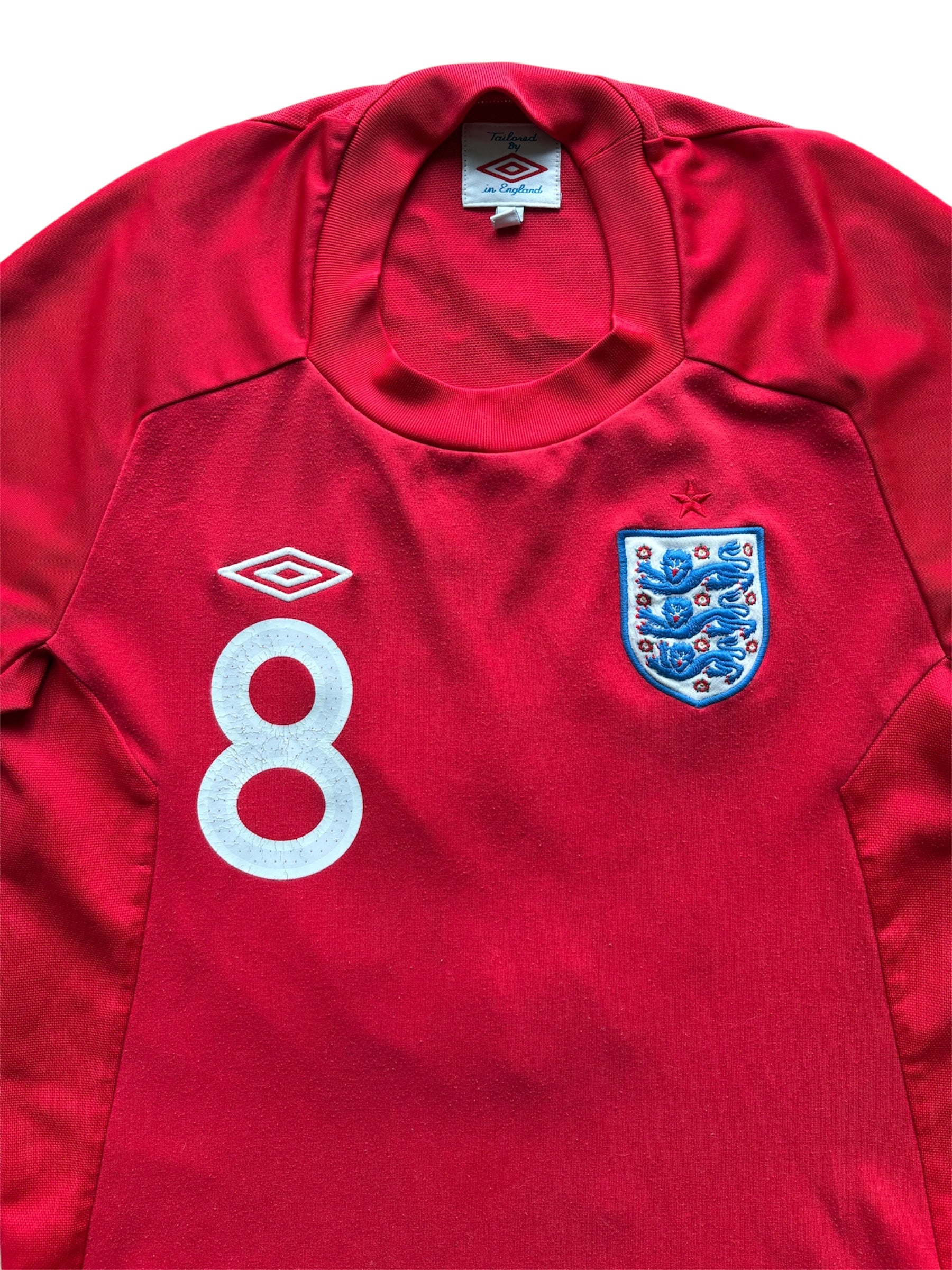 2010/11 England Away Shirt Lampard 8 - (XS)