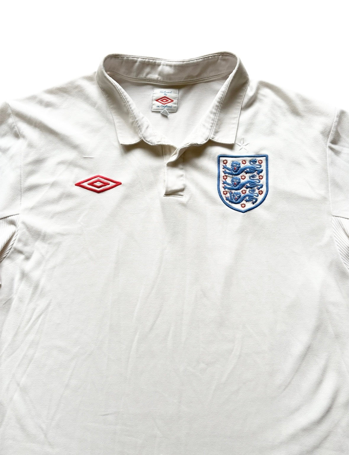 2009/10 England Home Shirt - (L)