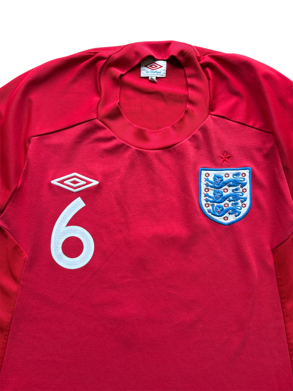 2010/11 England Away Shirt Terry 6 - (M)