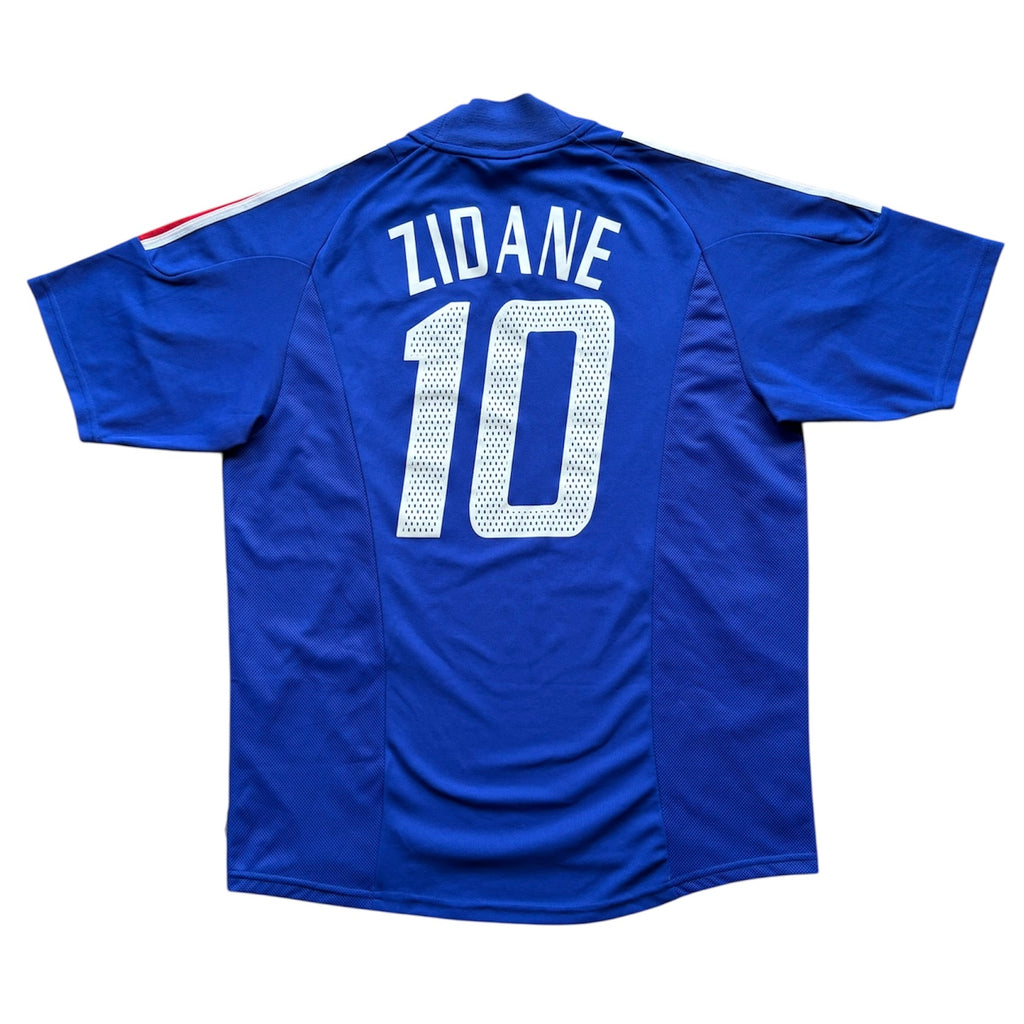 2002/04 France Home Shirt Zidane 10 - (L)