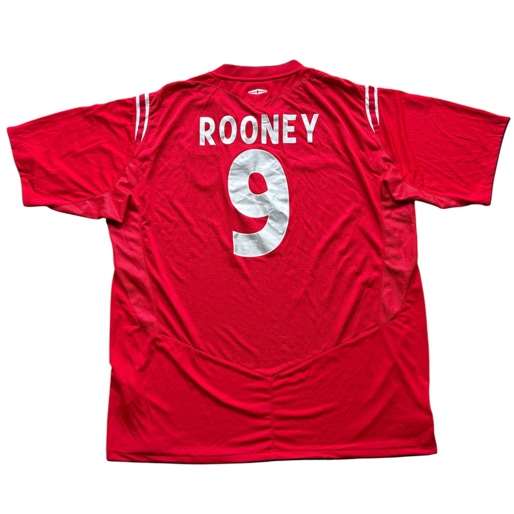 2004/06 England Away Shirt Rooney 9 - (XXL)