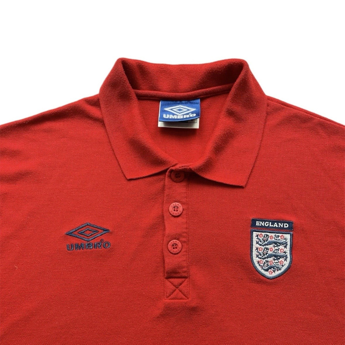 1999/01 England Training Polo Shirt - (XL)