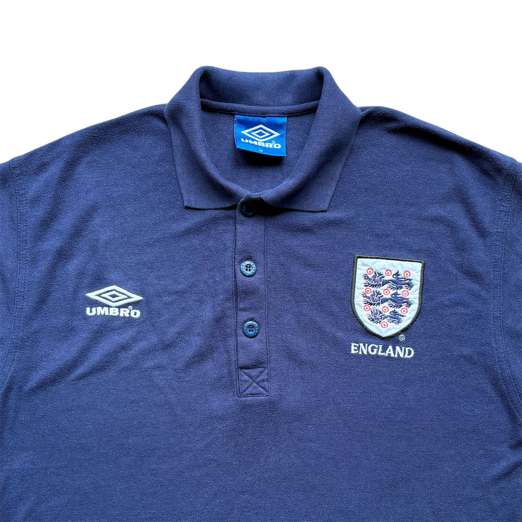 1995/97 England Training Polo Shirt - (M)