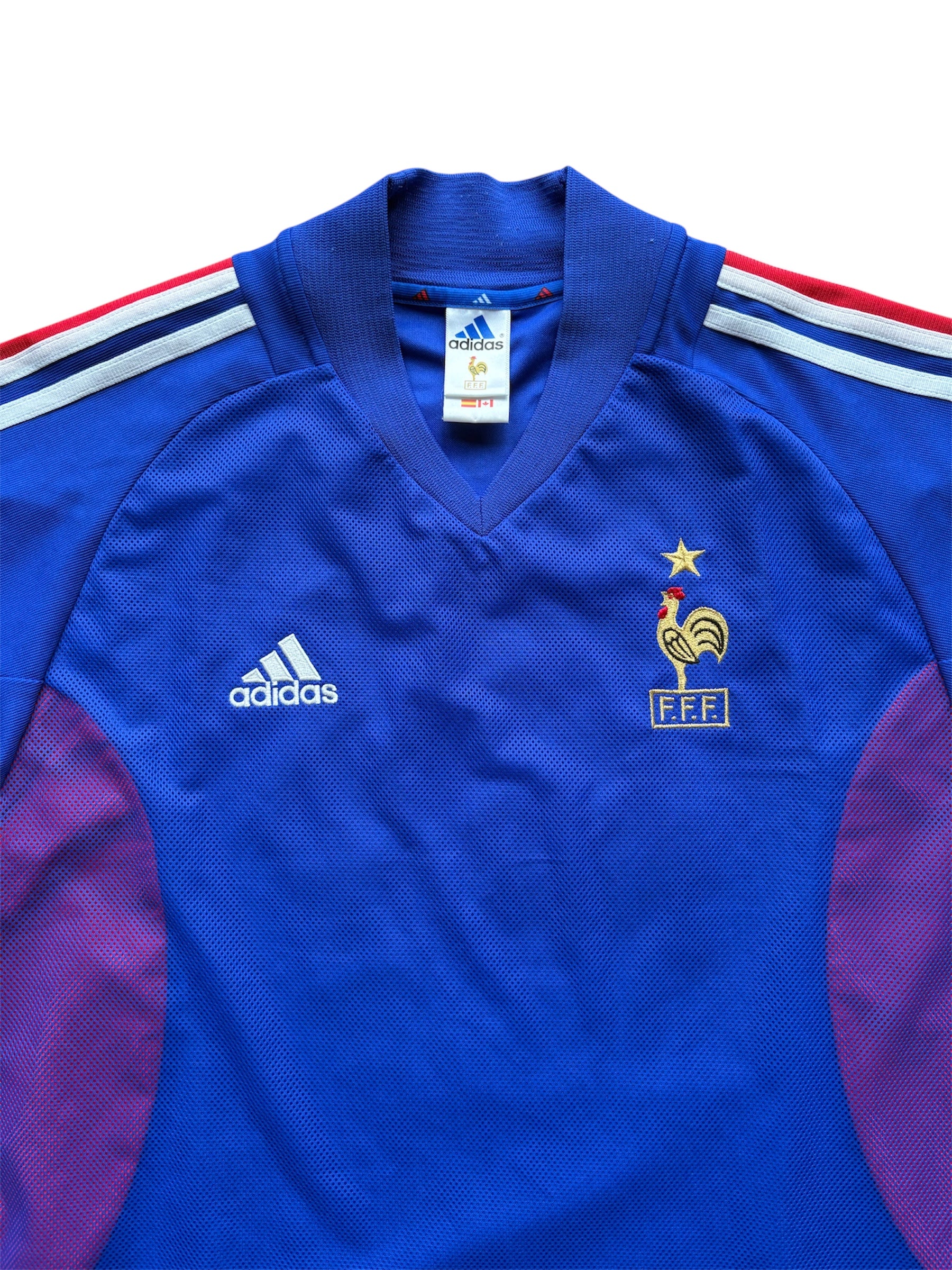 2002/04 France Home Shirt Zidane 10 - (L)