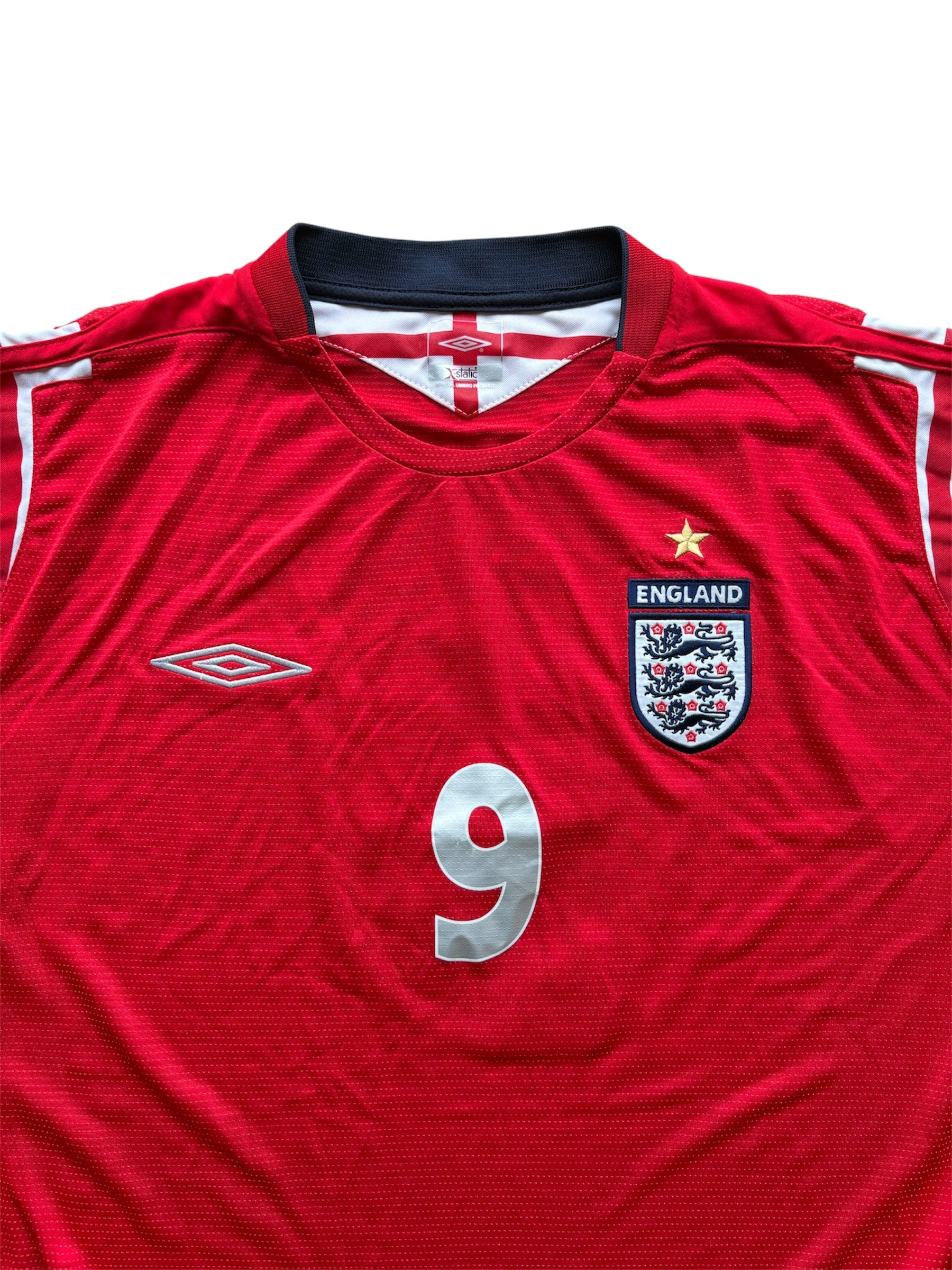 2004/06 England Away Shirt Rooney 9 - (XXL)