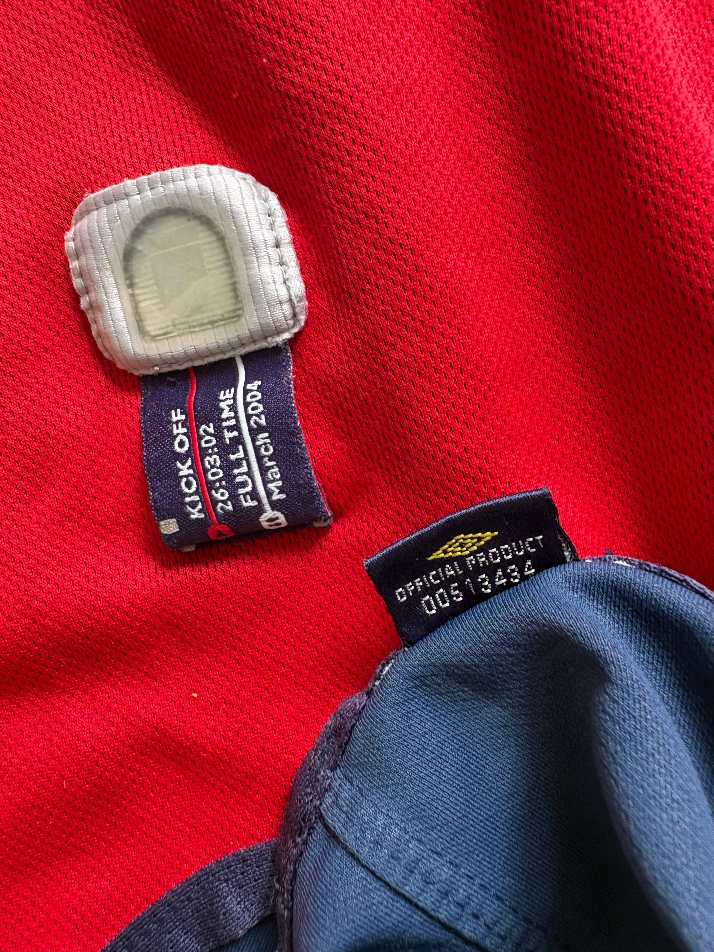 2002/04 England Away Shirt - (L)