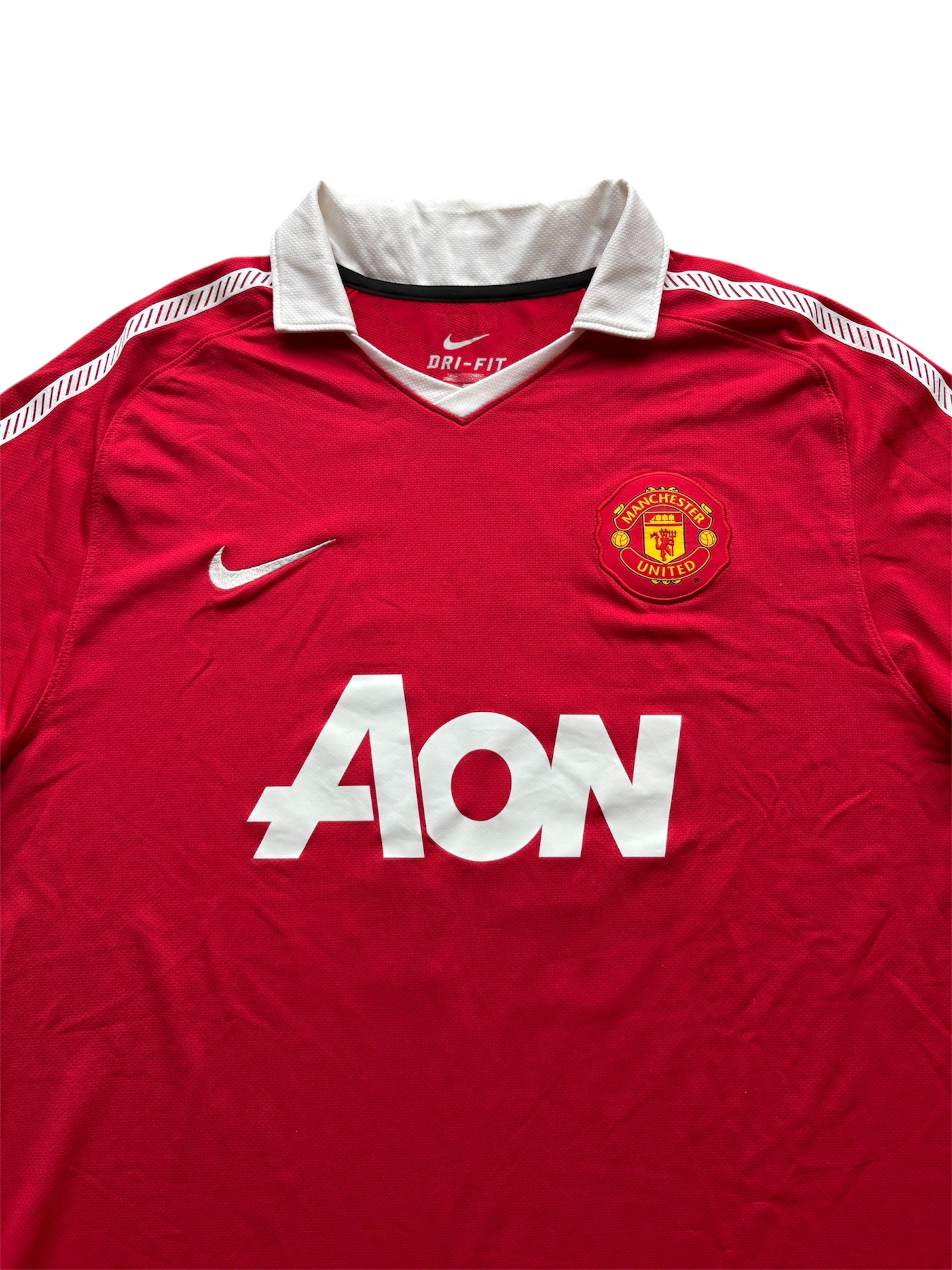 2010/11 Manchester United Home Shirt Giggs 11 - (XL)