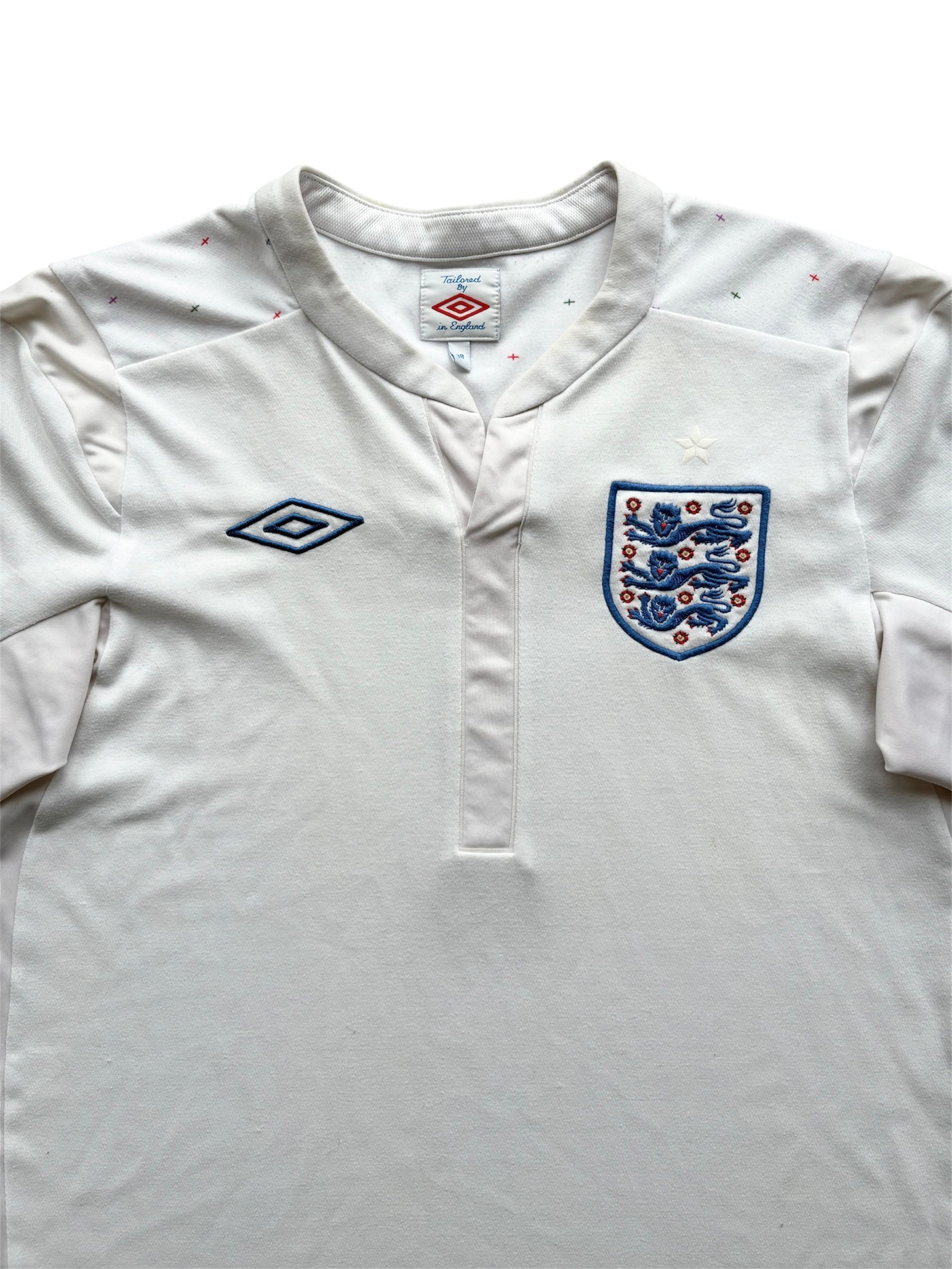2010/11 England Home Shirt - (S)