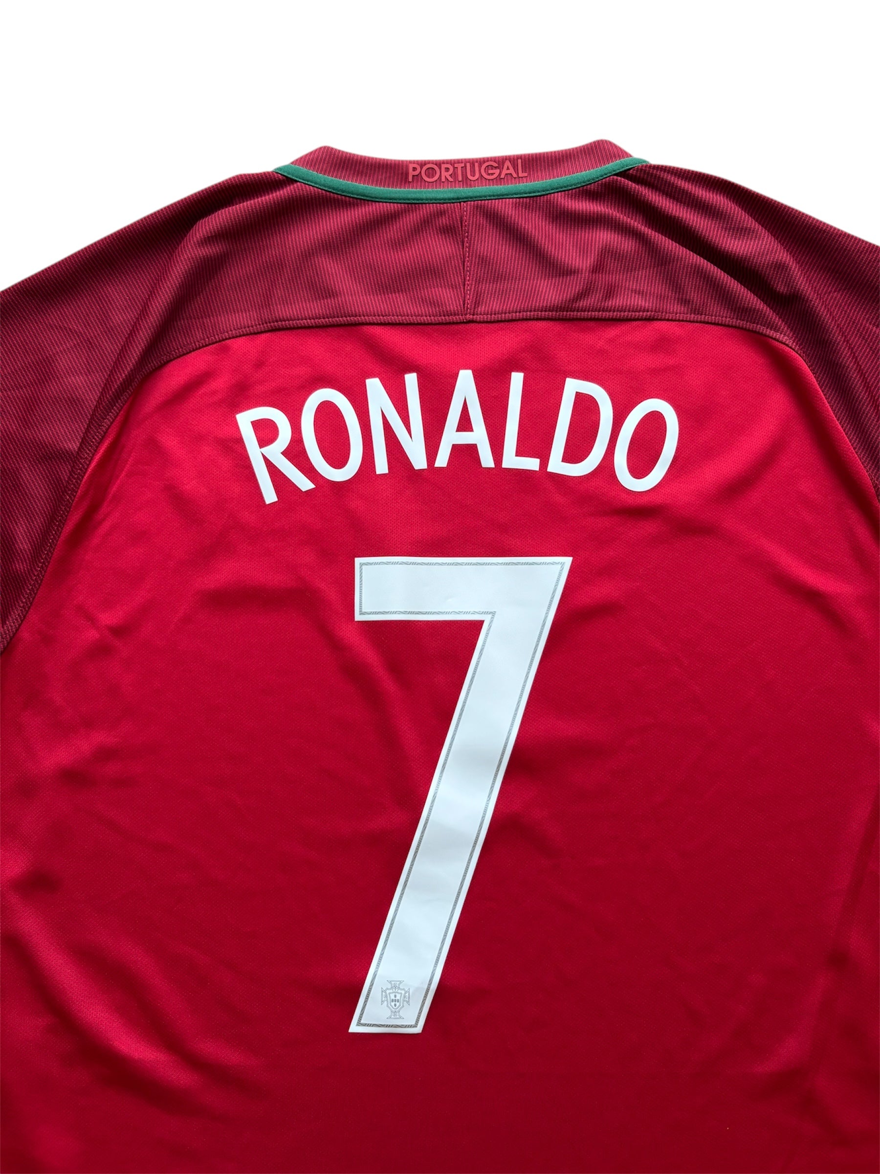 2016/17 Portugal Home Shirt Ronaldo 7 - (XL)
