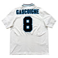 1995/97 England Home Shirt Gascoigne 8 - (XL)
