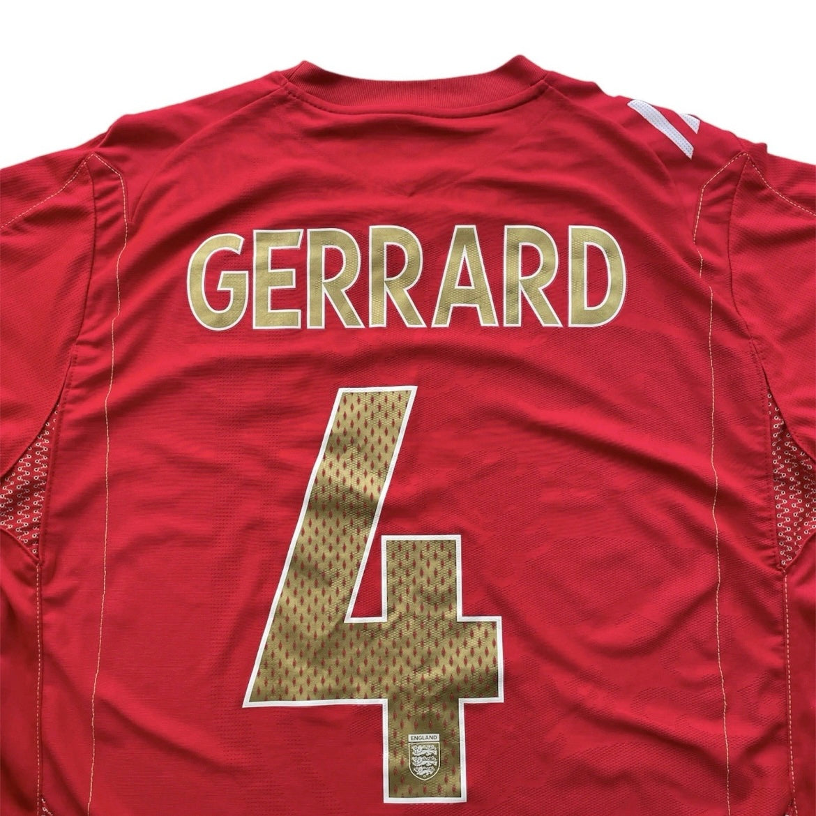 2006/08 England Away Shirt Gerrard 4 - (M)