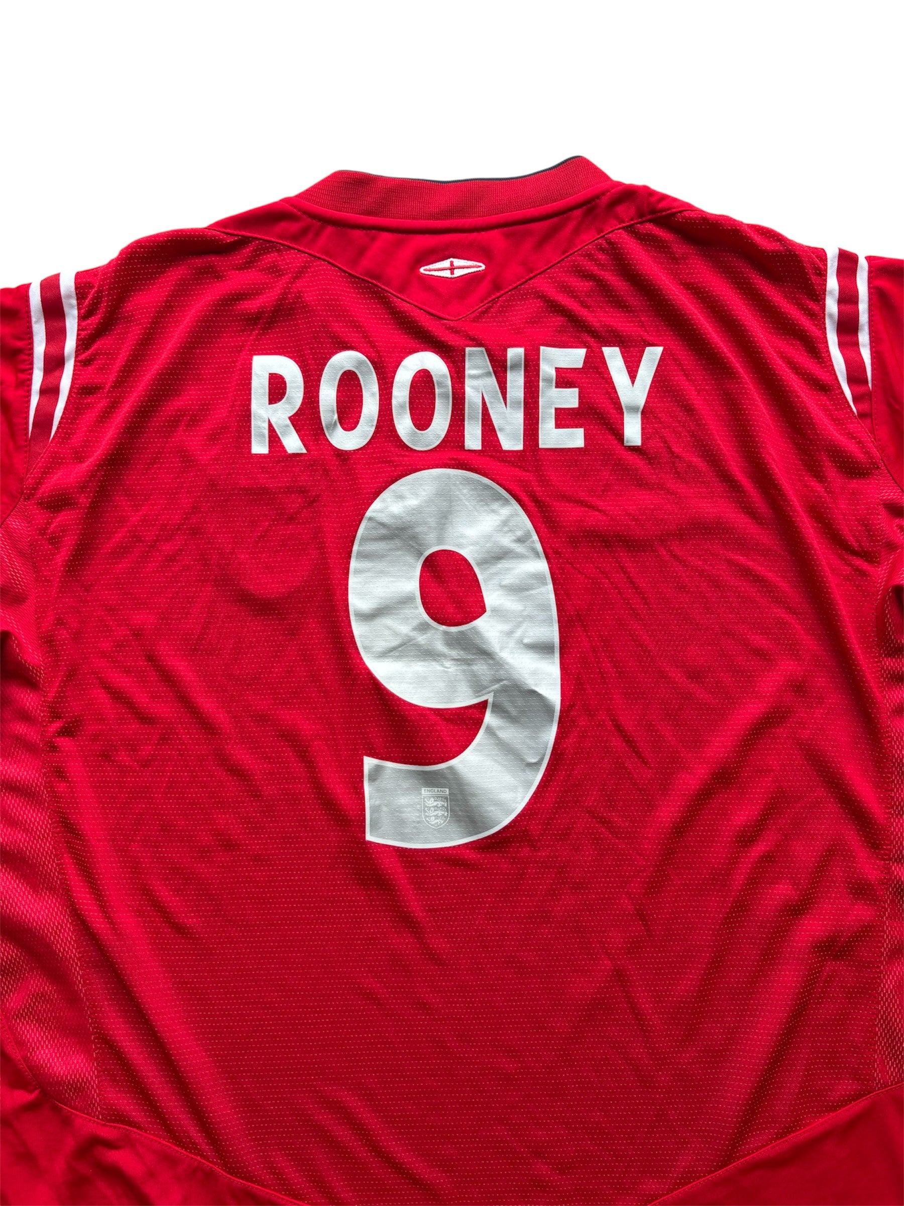 2004/06 England Away Shirt Rooney 9 - (XXL)