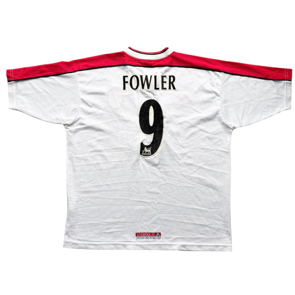 1998/00 Liverpool Away Shirt Fowler 9 - (L)