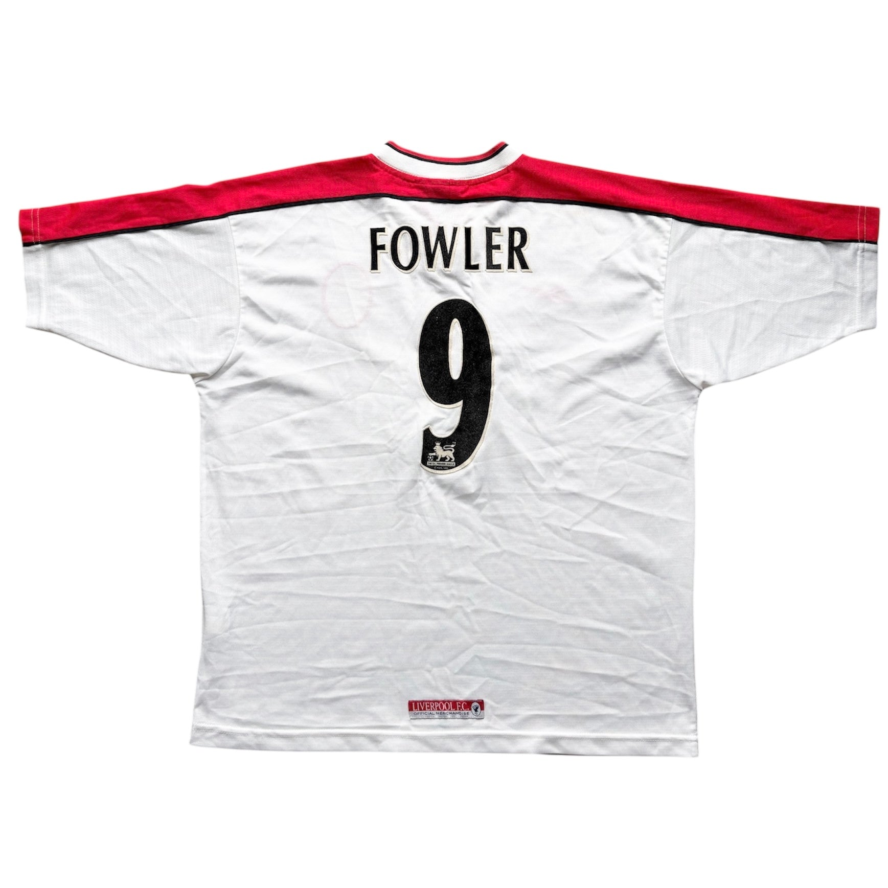 1998/00 Liverpool Away Shirt Fowler 9 - (L)