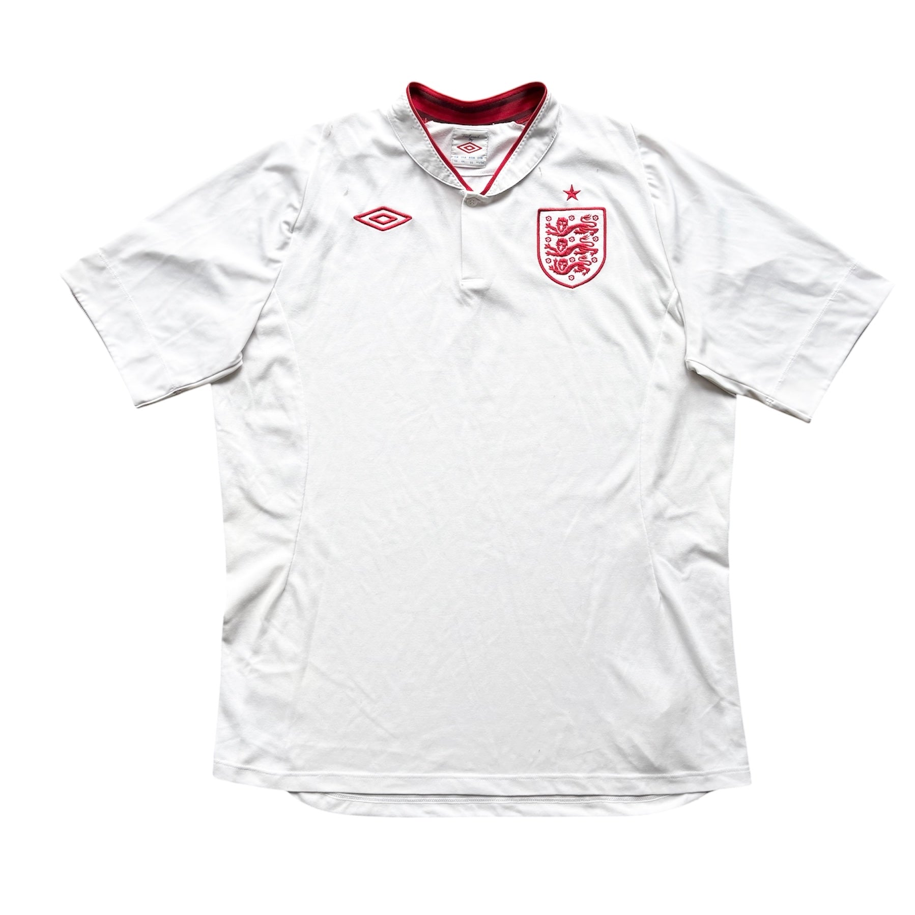 2012/13 England Home Shirt - (L)