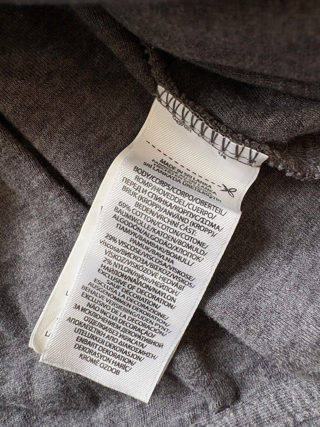 Vintage Ralph Lauren Grey Full Zip Lightweight Jumper (L)