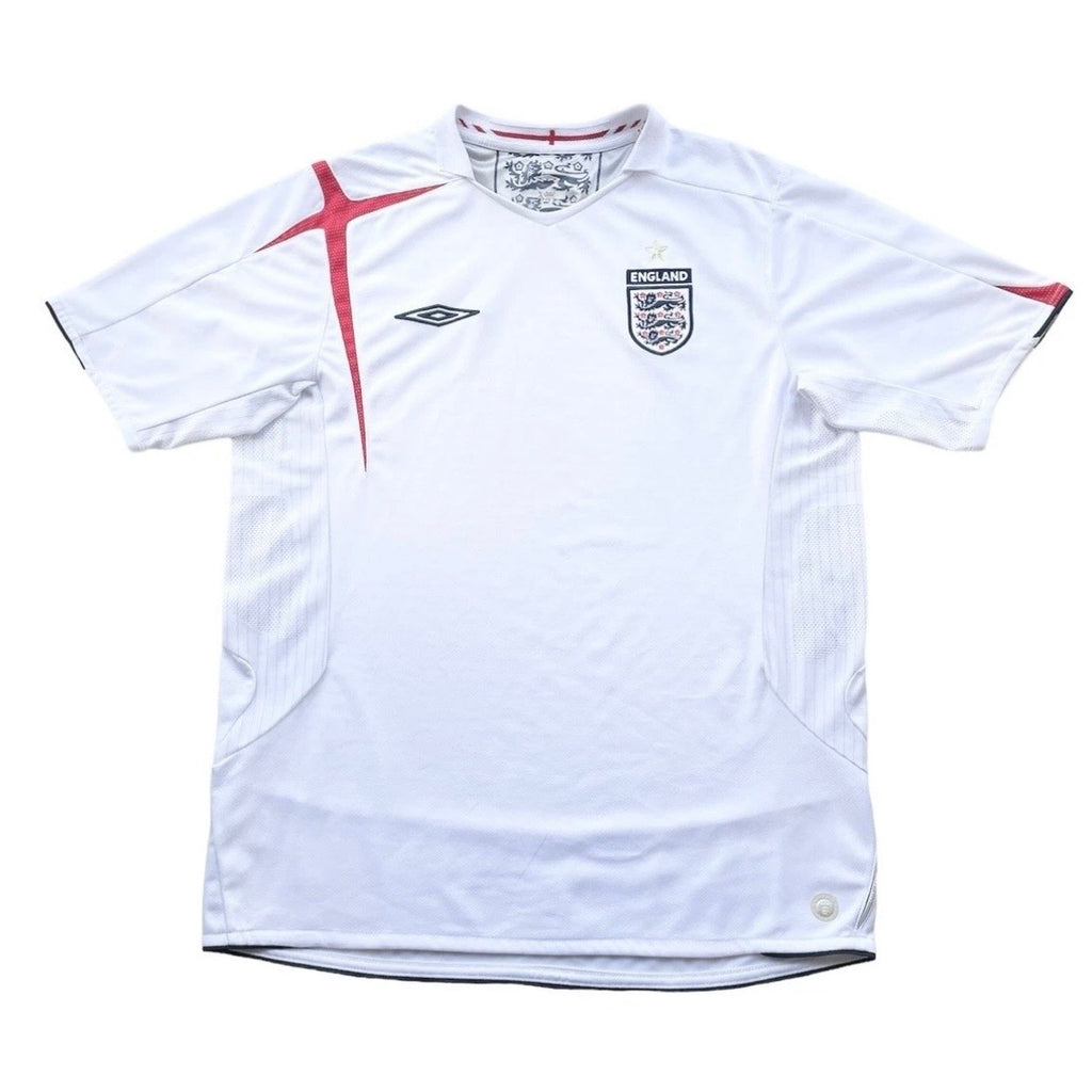2005/07 England Home Shirt - (XL)