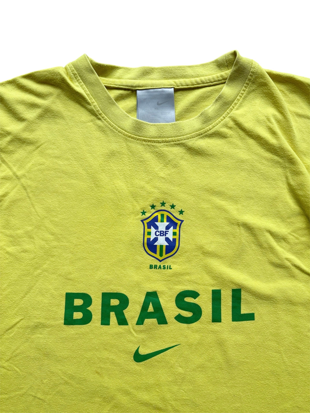 2004/06 Brazil Training T-Shirt Ronaldinho 7 - (XL)