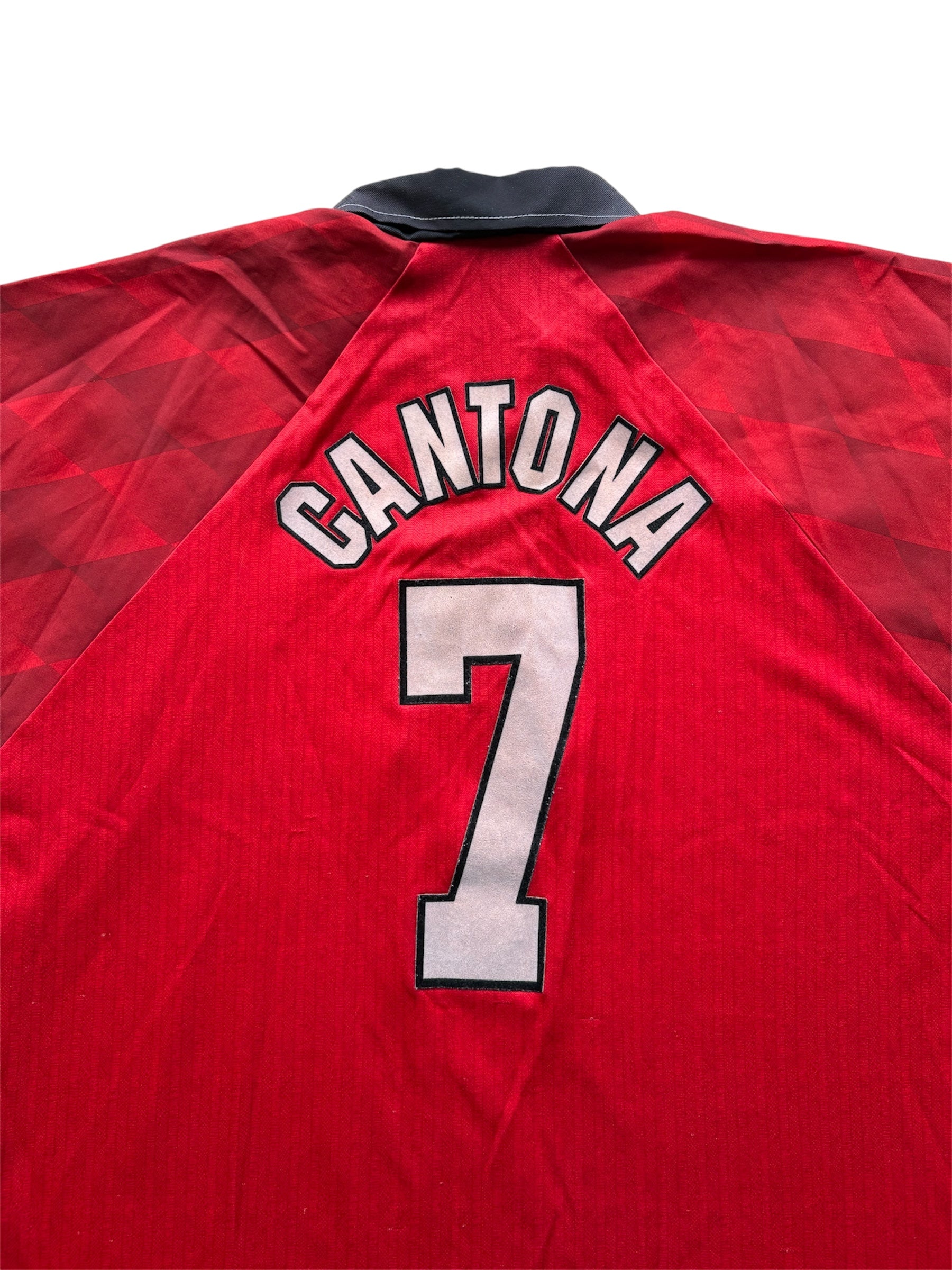 1996/97 Manchester United Home Shirt Cantona 7 - (M)