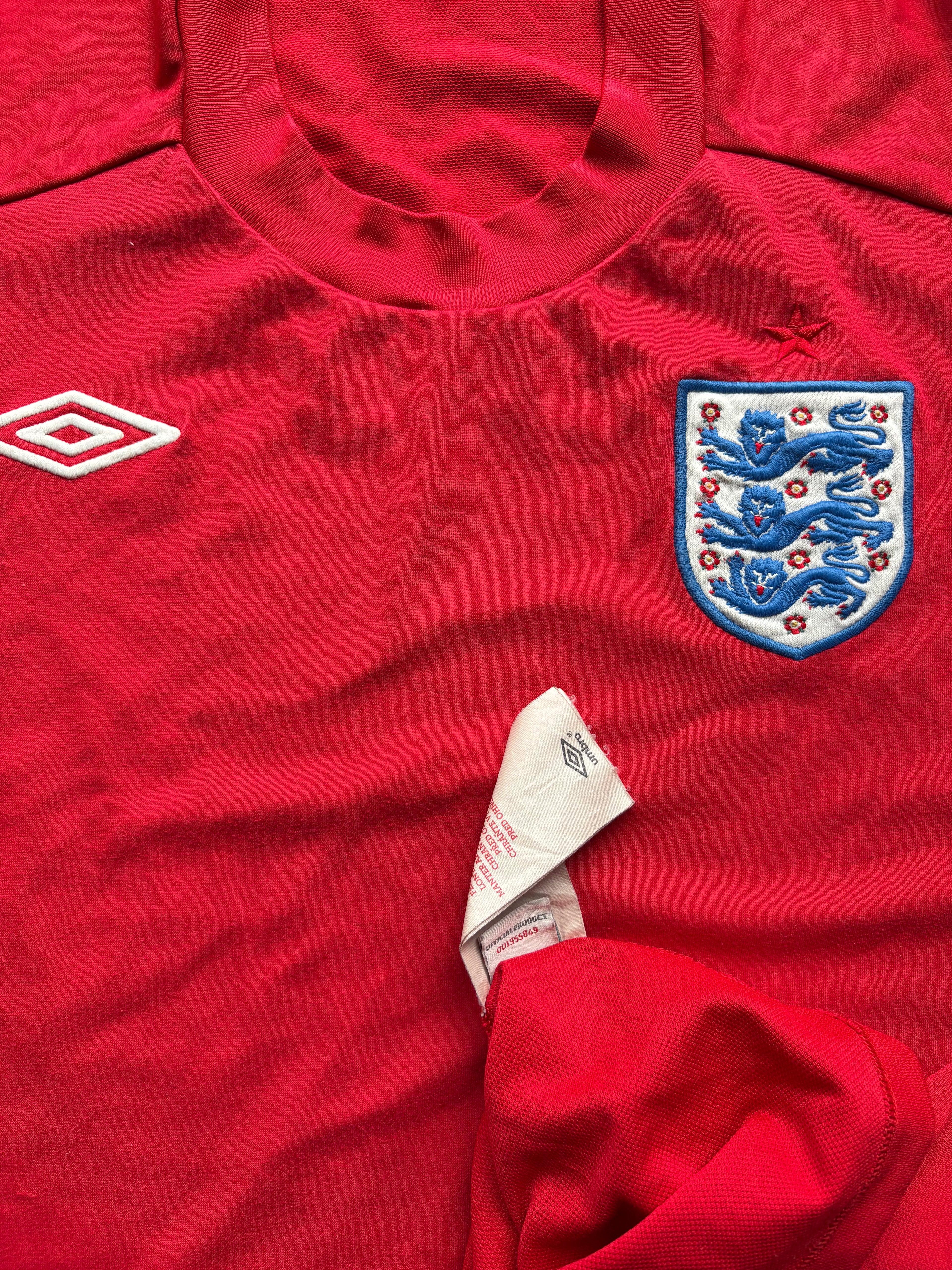 2010/11 England Away Shirt - (M)