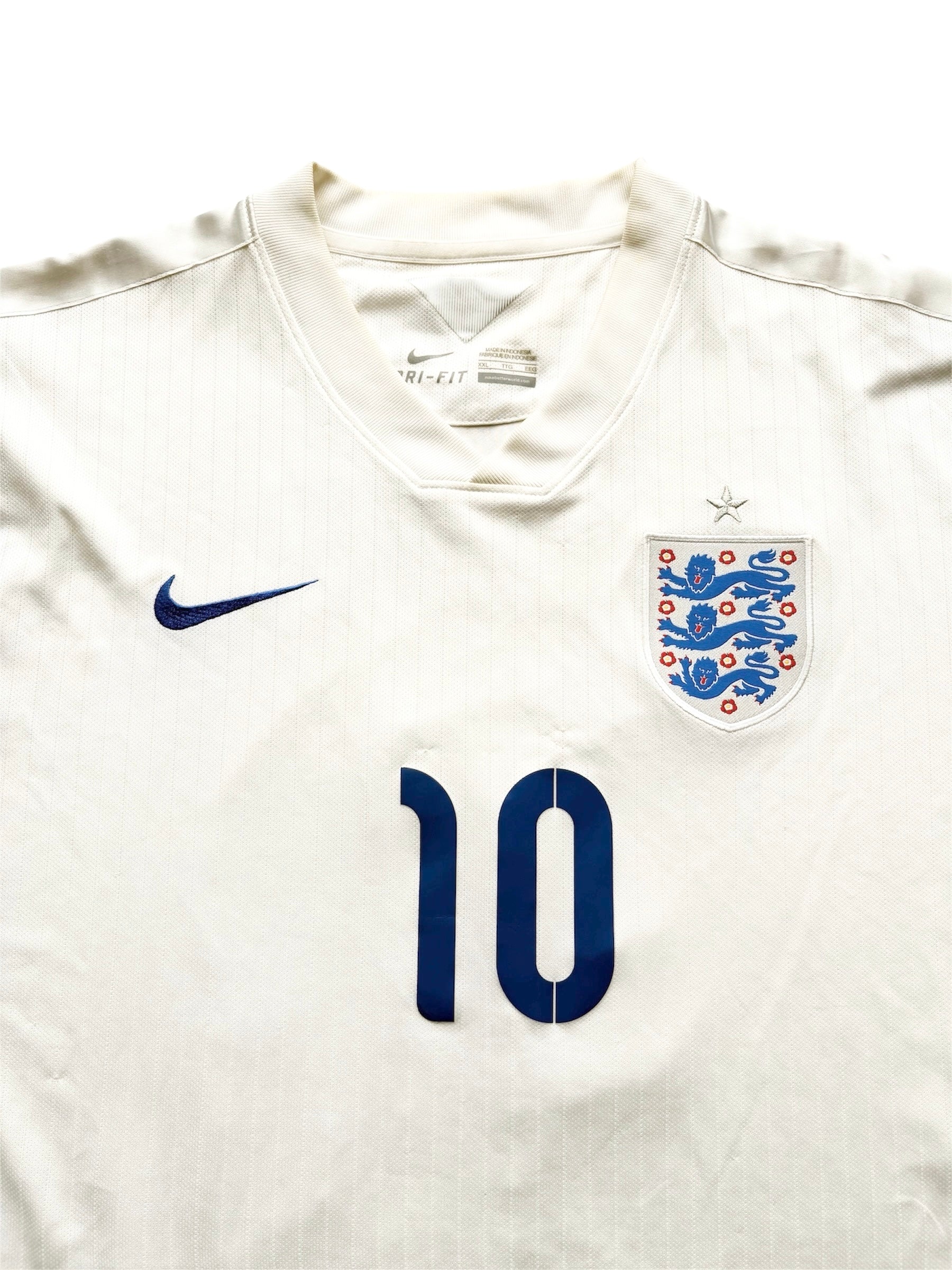 2014/15 England Home Shirt Rooney 10 - (XXL)